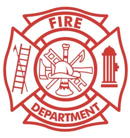 PMVFC Fire Department Badge